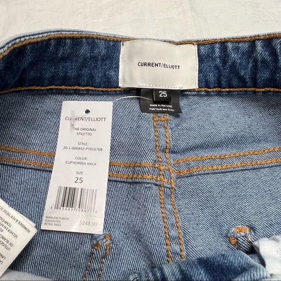 Current/Elliott Jeans 25 NWT - Picture 4 of 5